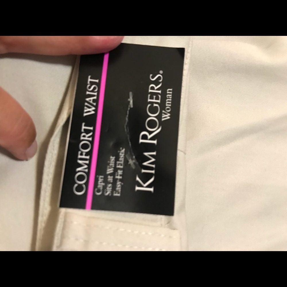 Kim Rogers woman comfort waist capris 20w